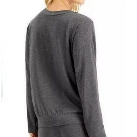 Alfani 3 piece ultra soft modal leggings top/tank lounge set. Heather Grey NWT - Picture 6 of 11